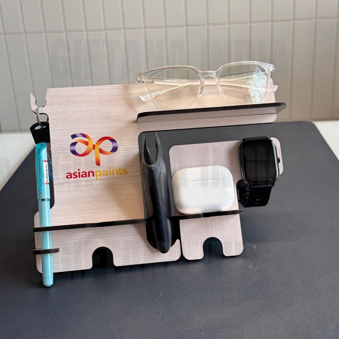 Multipurpose Desk Organizer Eco Friendly Corporate Gift